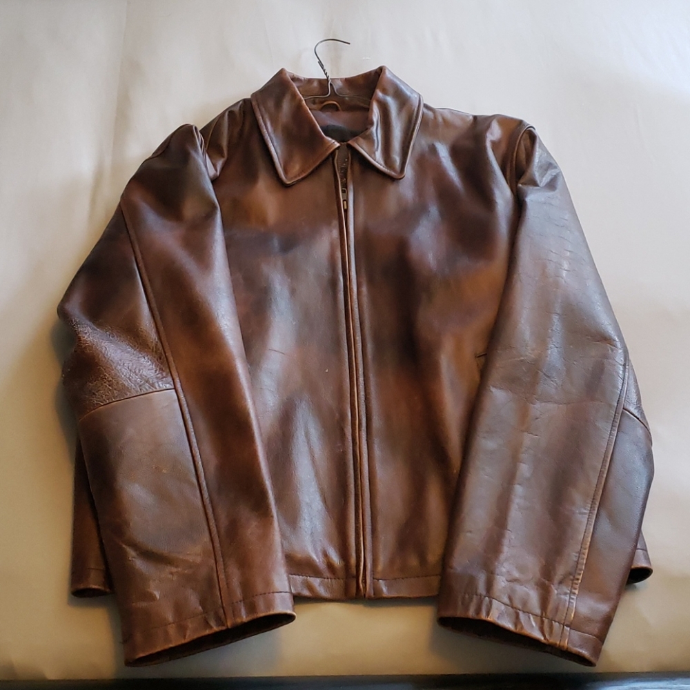 American Brand Broen Leather Jacket